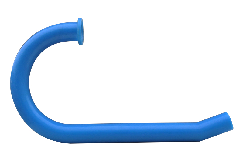 蓝色转弯管